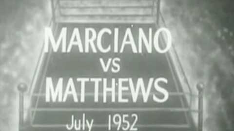ROCKY MARCIANO VS HARRY MATTHEWS