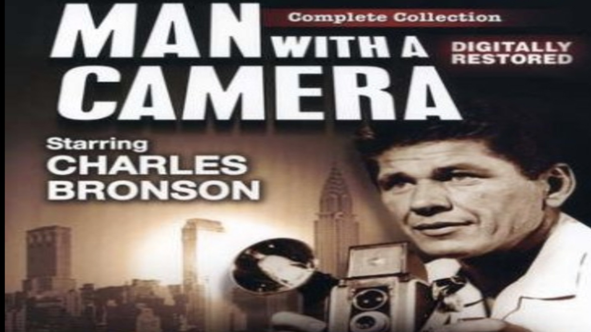 Man with a Camera - Black  Light