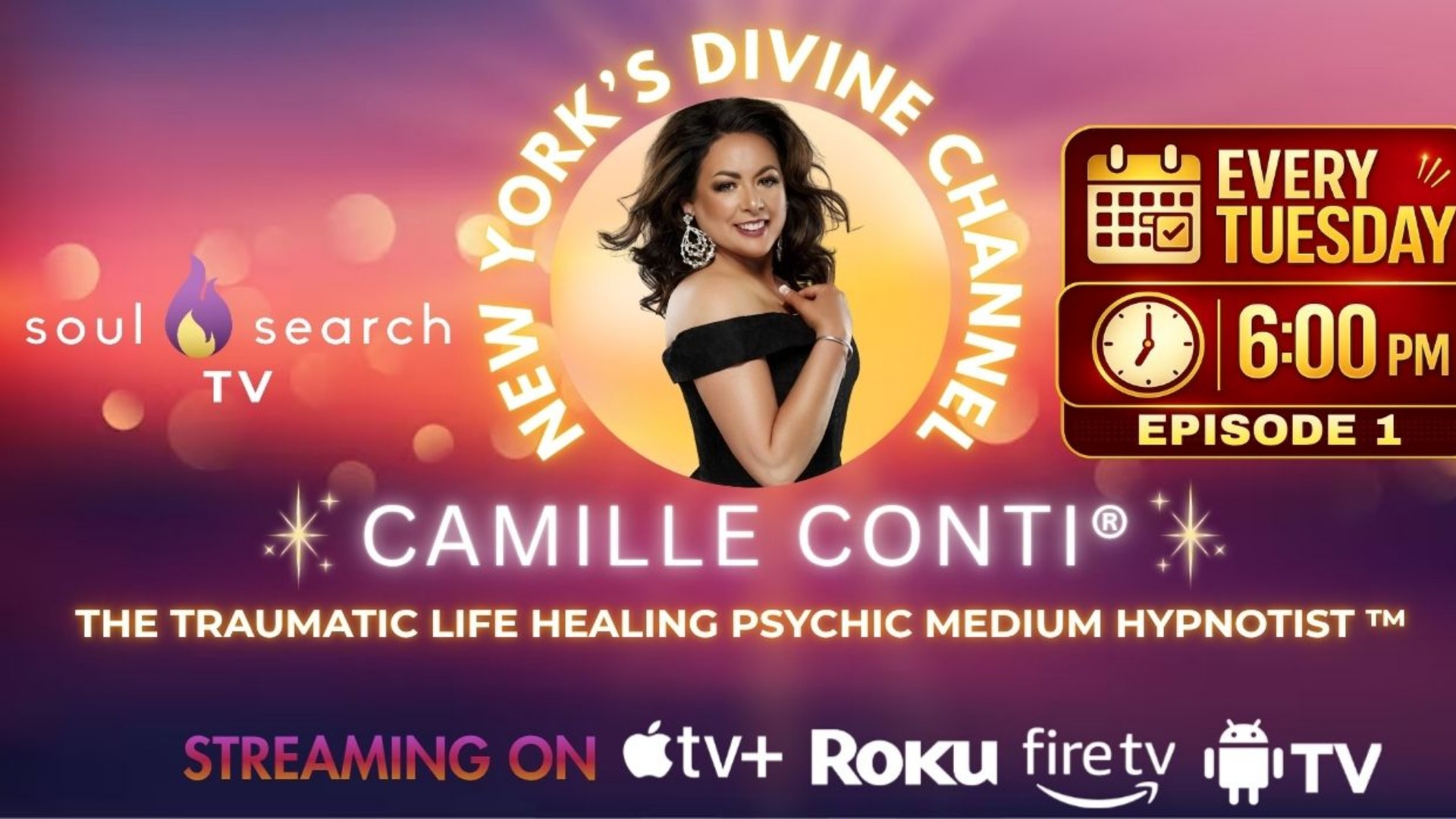 Episode 1: Sacred Sexuality | The Traumatic Life Healing Psychic Medium Hypnotist ™ With Camille Conti®