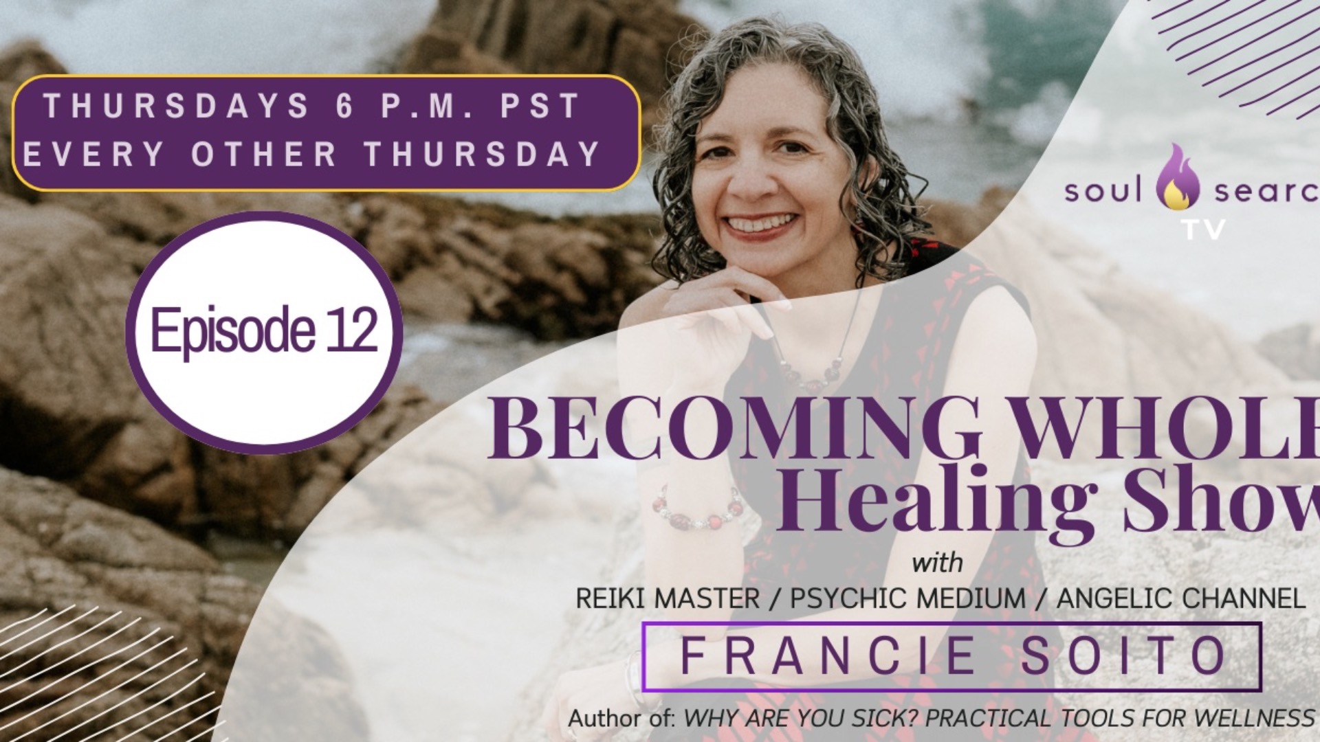 S1| Ep12: Francie connects a daughter with her father in spirit, guidance for the new year, addresses anomalous physical challenges, a special message from a mother in spirit to her daughter and more
