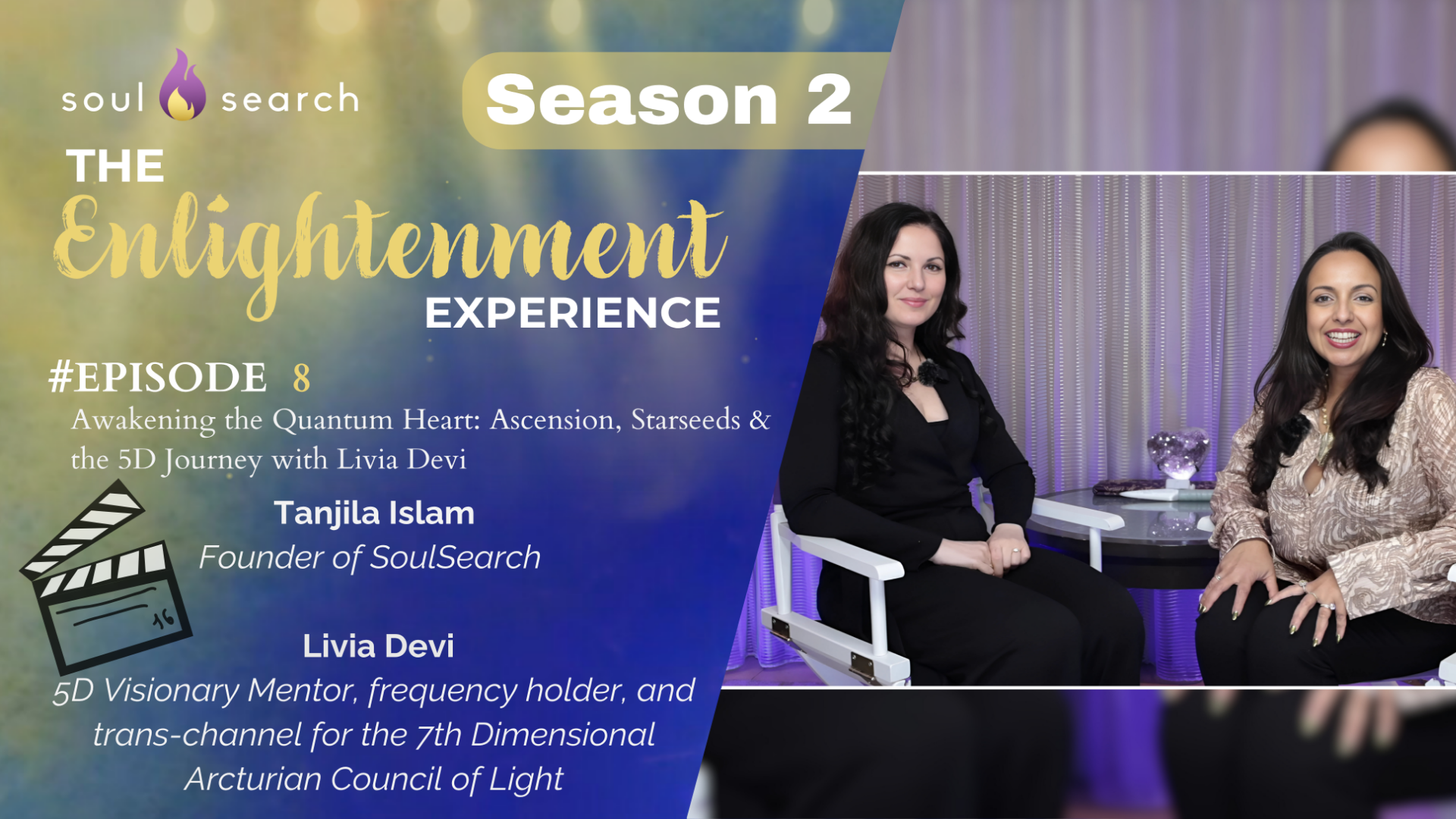 S2 | Ep8: Awakening the Quantum Heart: Ascension, Starseeds & the 5D Journey with Livia Devi
