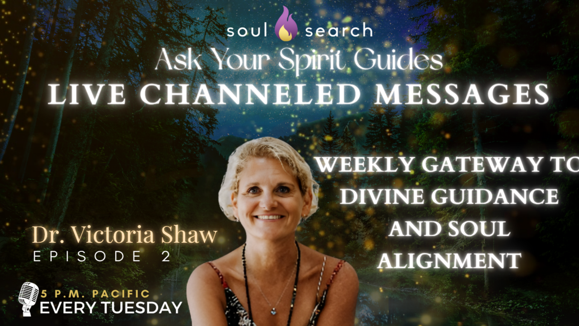 S1 | Ep. 2: Victoria starts with often asked questions about Spirit Guides and readings moving into distinct dynamic readings