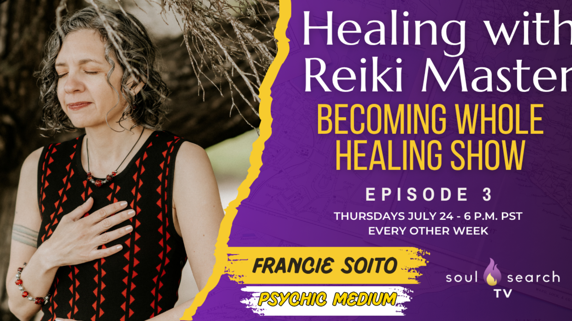 S1 | Ep3: Francie provides tips on dealing with "psychic" migraines, helps a client connect with loved ones on the other side and channels angelic messages of hope and more