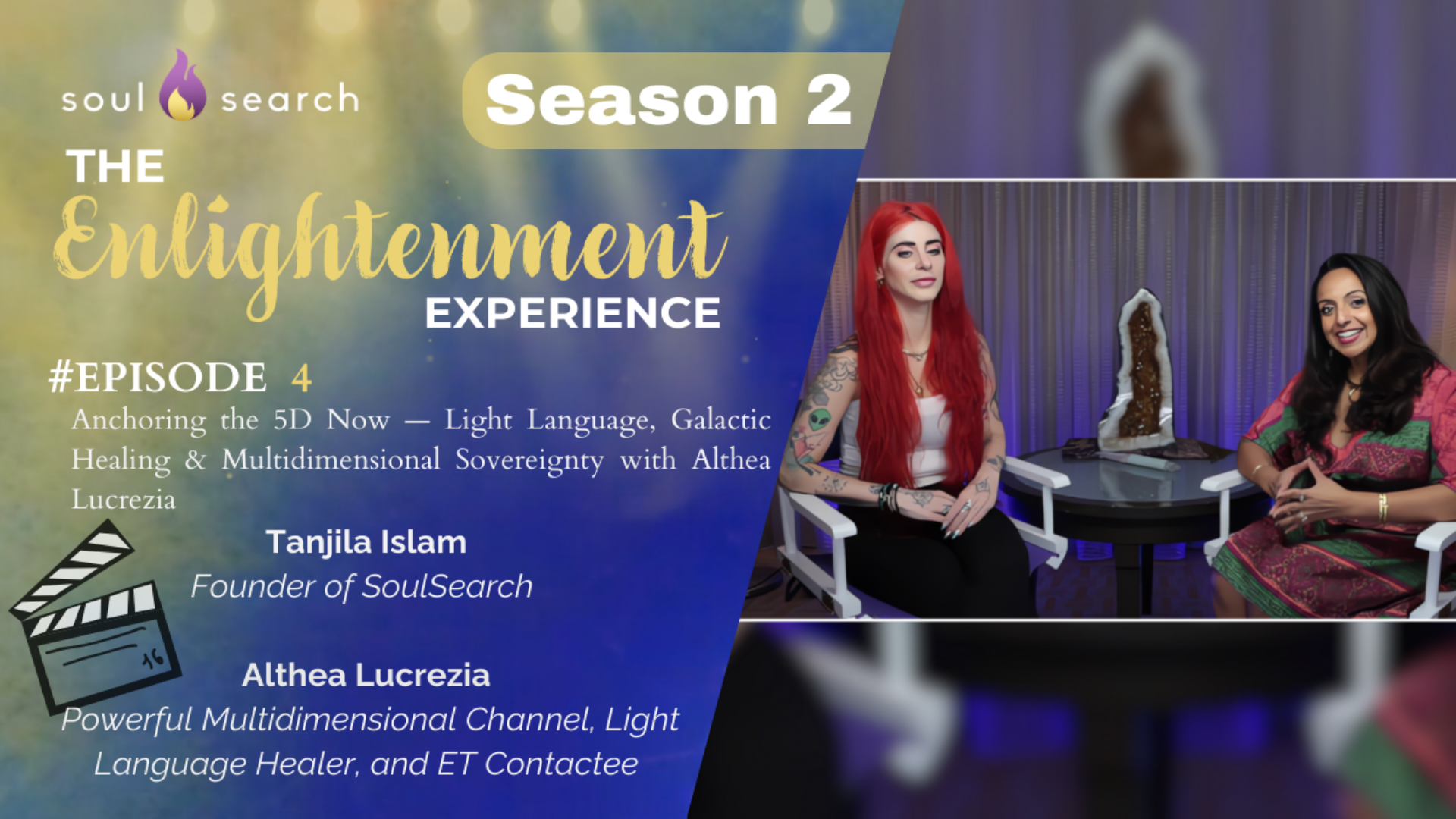 S2 | Ep4: Anchoring the 5D Now — Light Language, Galactic Healing & Multidimensional Sovereignty with Althea Lucrezia