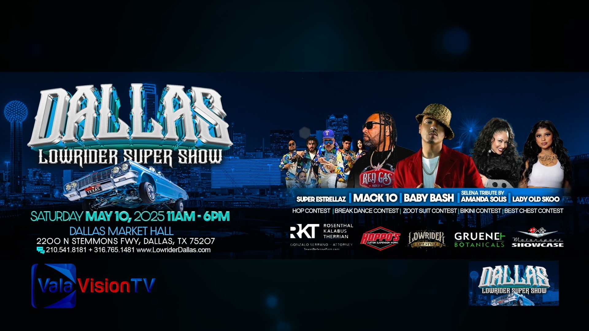 Dallas Low Rider Show - May 10, 2025