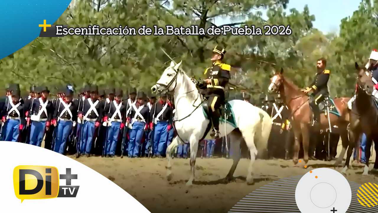 Escenificación de la Batalla de Puebla 2026