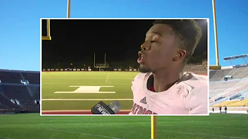 Texas high school football player gives epic post-game interview
