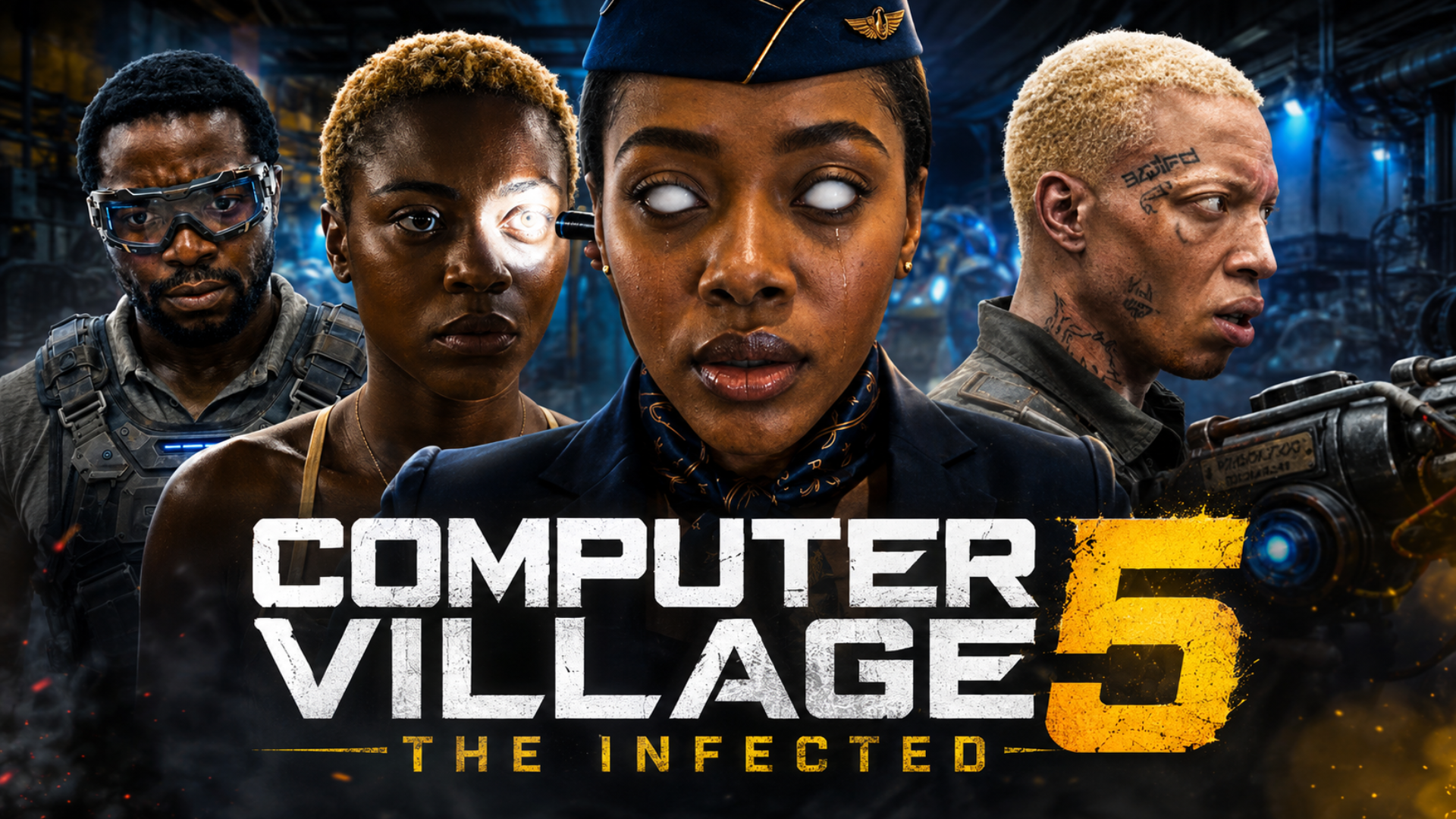 Thumbnail for COMPUTER VILLAGE 5 THE INFECTED   AI Sci-Fi Series