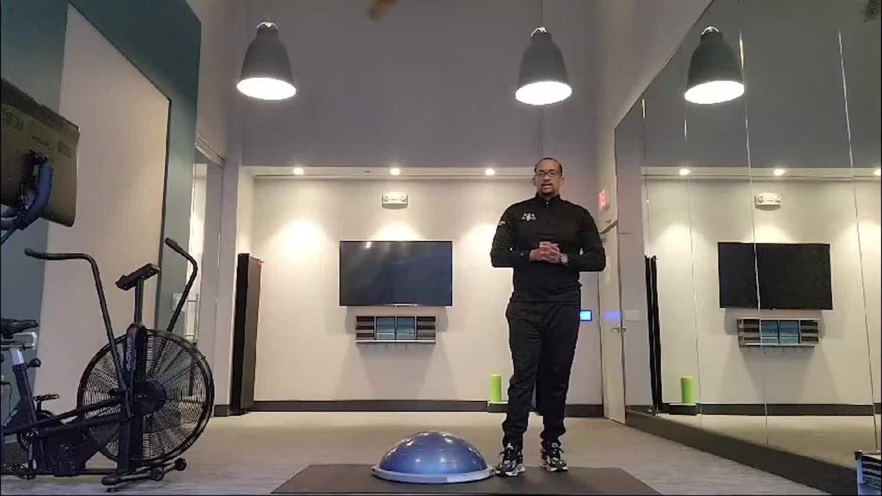 Introduction to the Bosu Ball with Coach Marcus