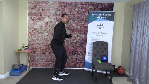 Seated Strength and Core Exercise with Coach Marcus