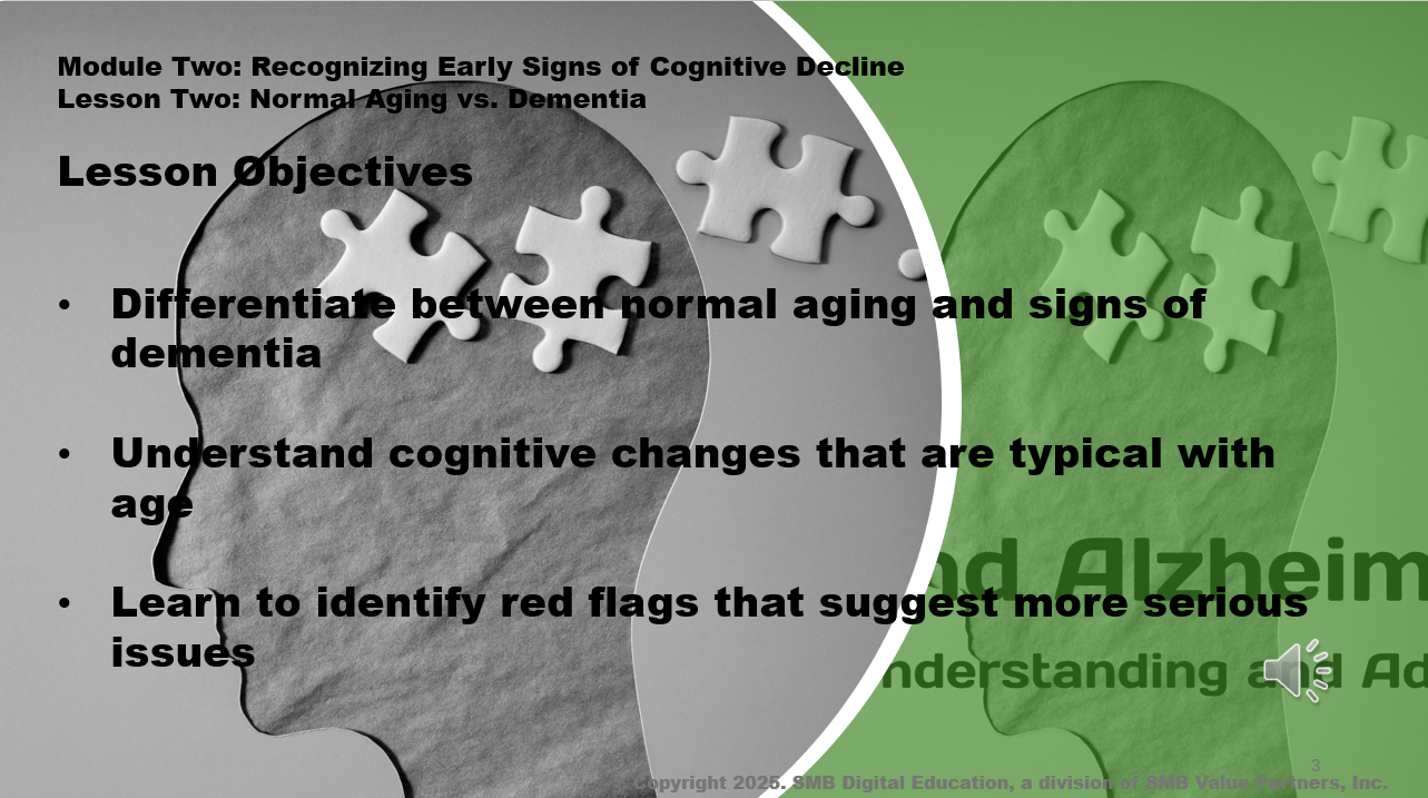 Is It Aging or Dementia? M2L2 Thumbnail