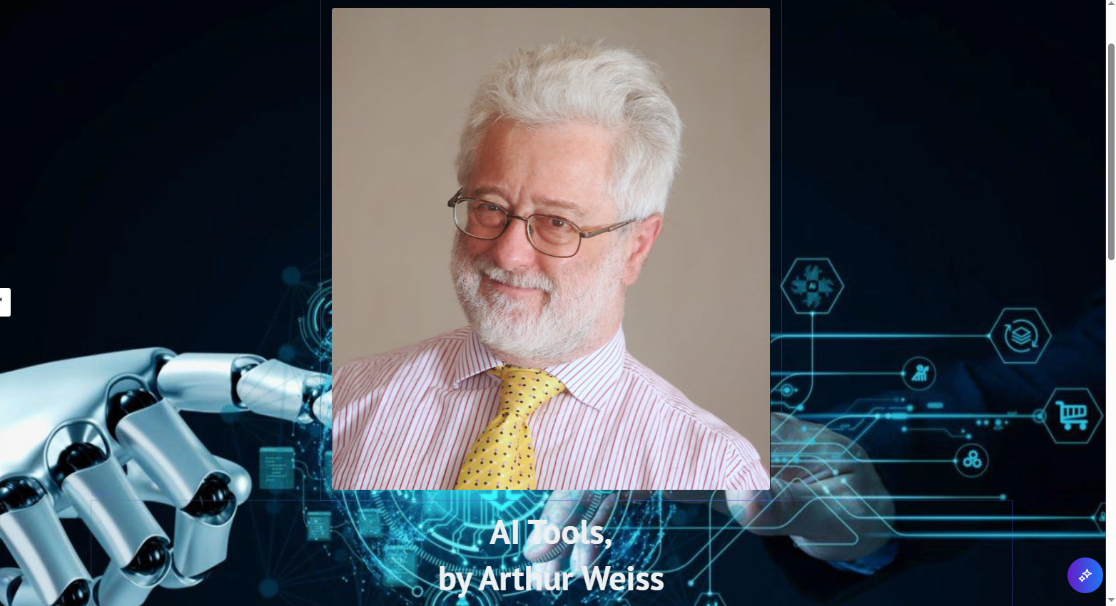Artifical Intelligence (AI) Tools: Arthur Weiss: SMB Digital Education Thumbnail