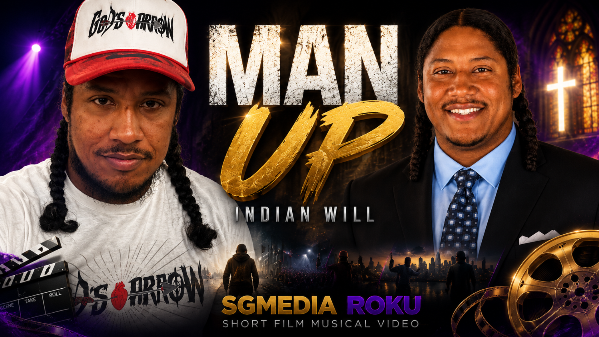 Man Up Official - Musical Film - by God's Arrow