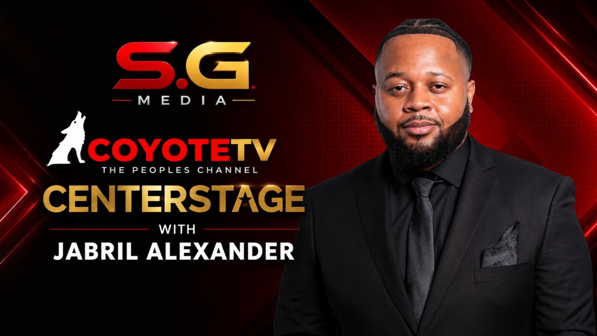 Coyote Tv Podcast Show Center Stage Host Jabril Alexander