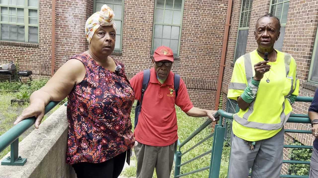 Tenants at Oliver Street Apartments