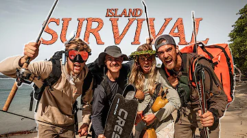 Can 4 Friends Survive for 12 Days on a Remote Island?