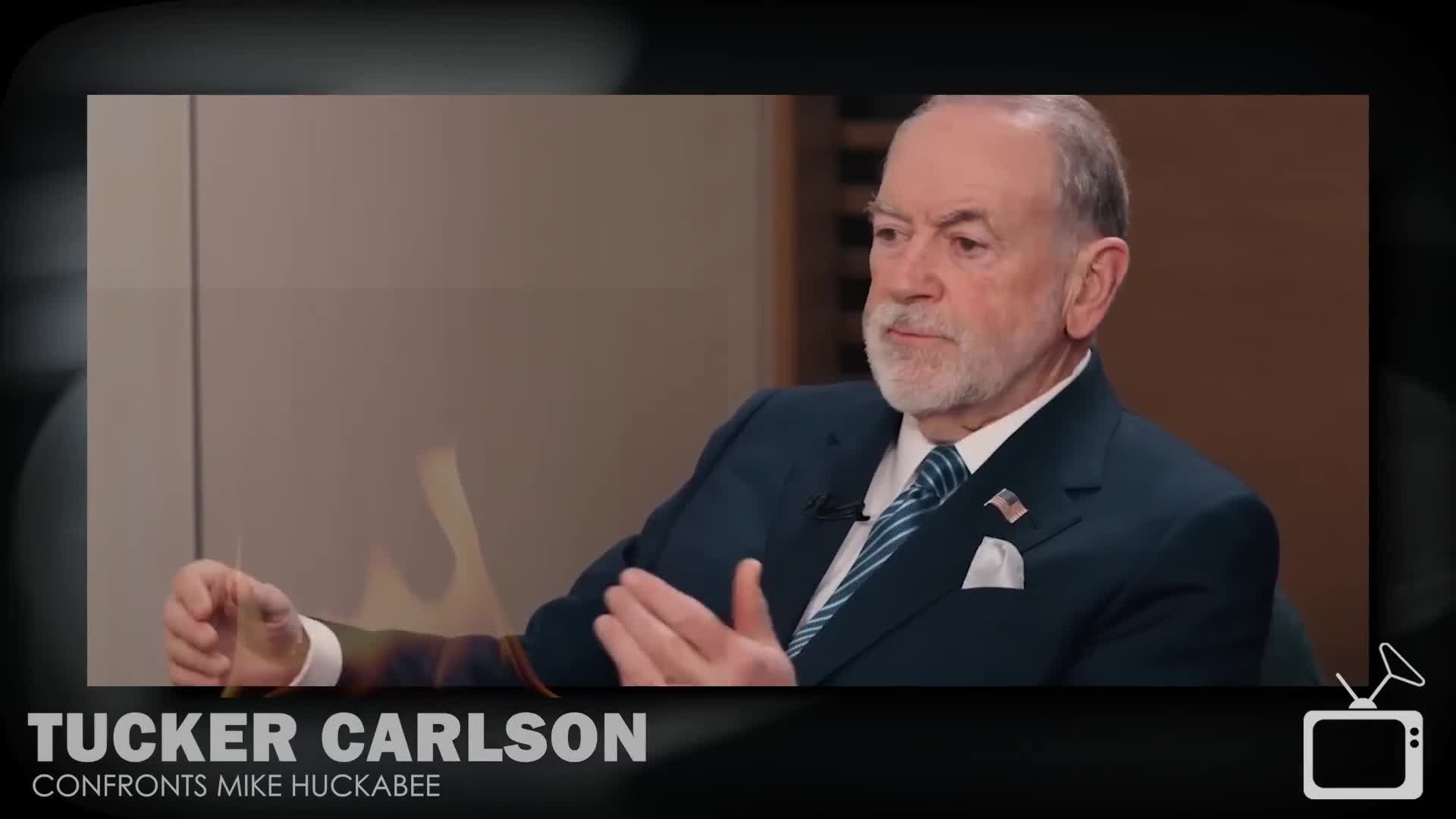 Tucker Carlson make them take a DNA test Mike Huckabee