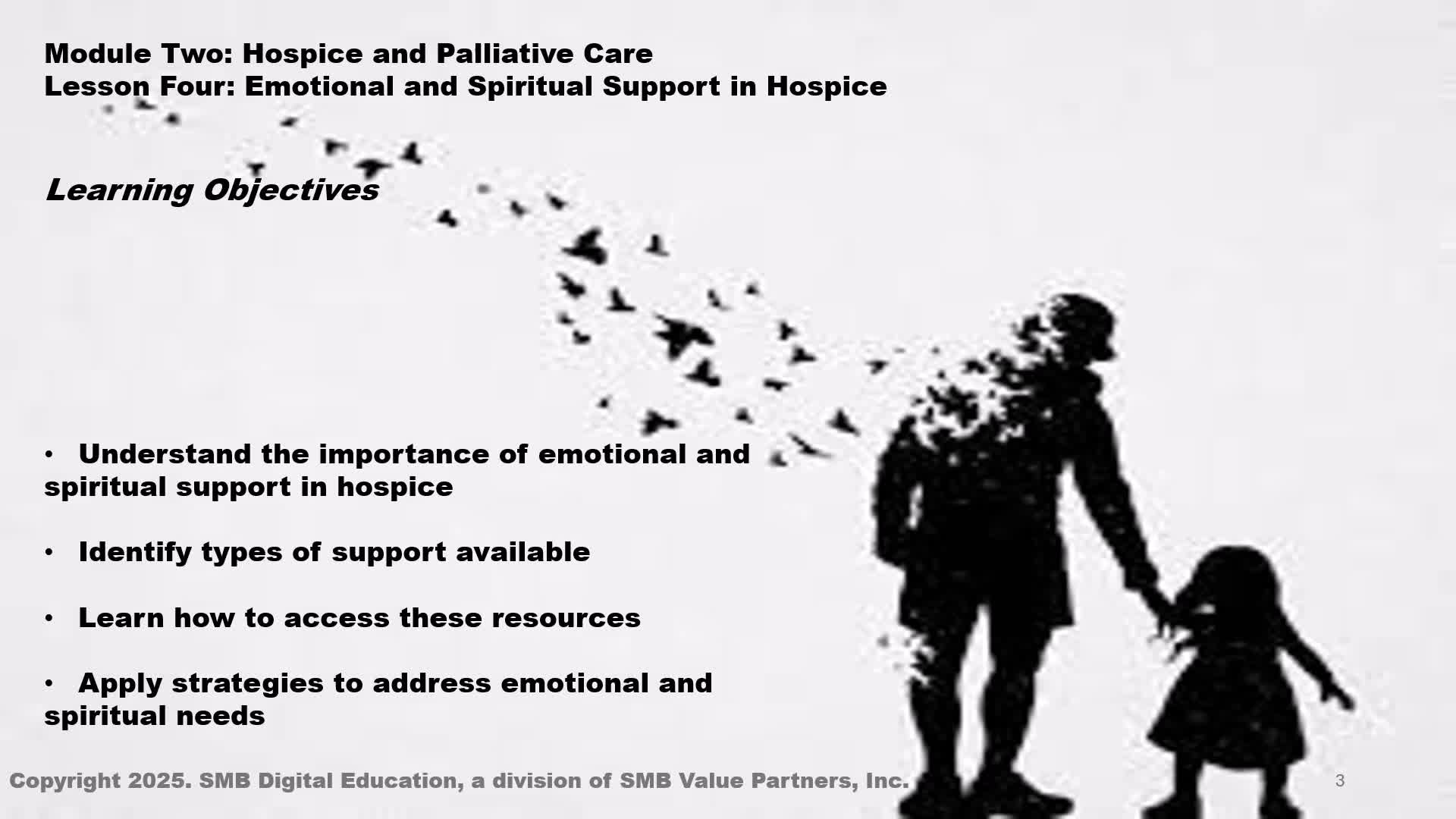 Emotional & Spiritual Support in Hospice: Death & Dying with Dignity M2L4 Thumbnail