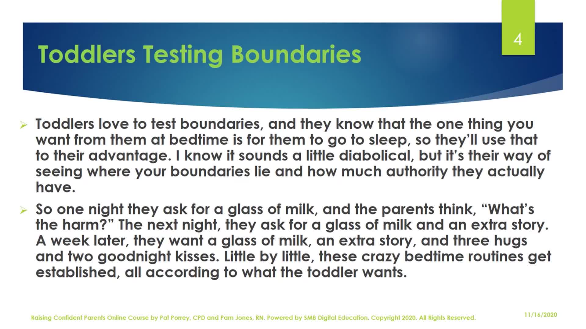 Adorable, Strong-Willed Toddlers: Pregnancy 2 Parenting M7L6 Thumbnail