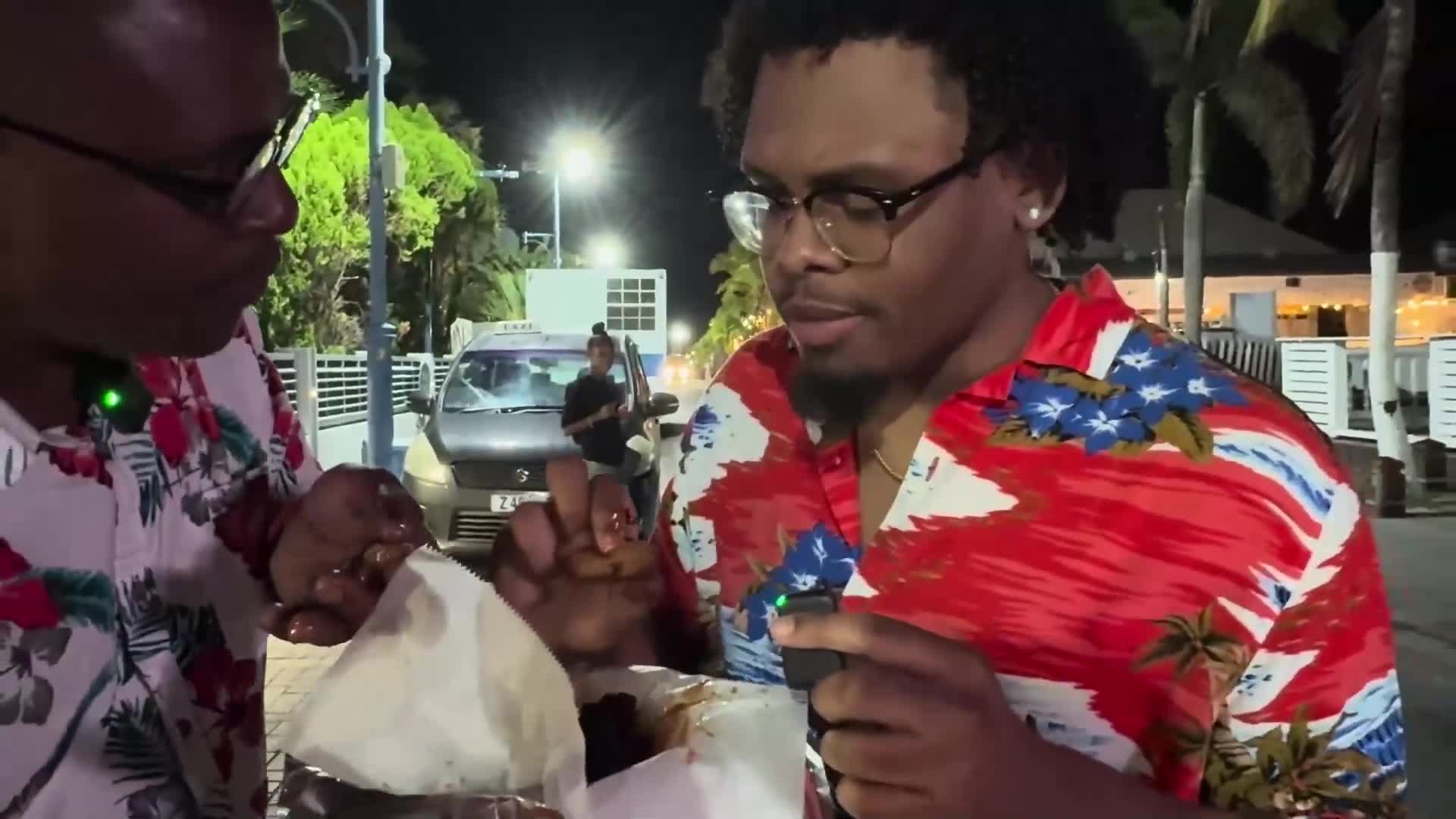 Backyard Cafe - Eating BBQ pig tails in Barbados | Guyanese in Barbados Thumbnail