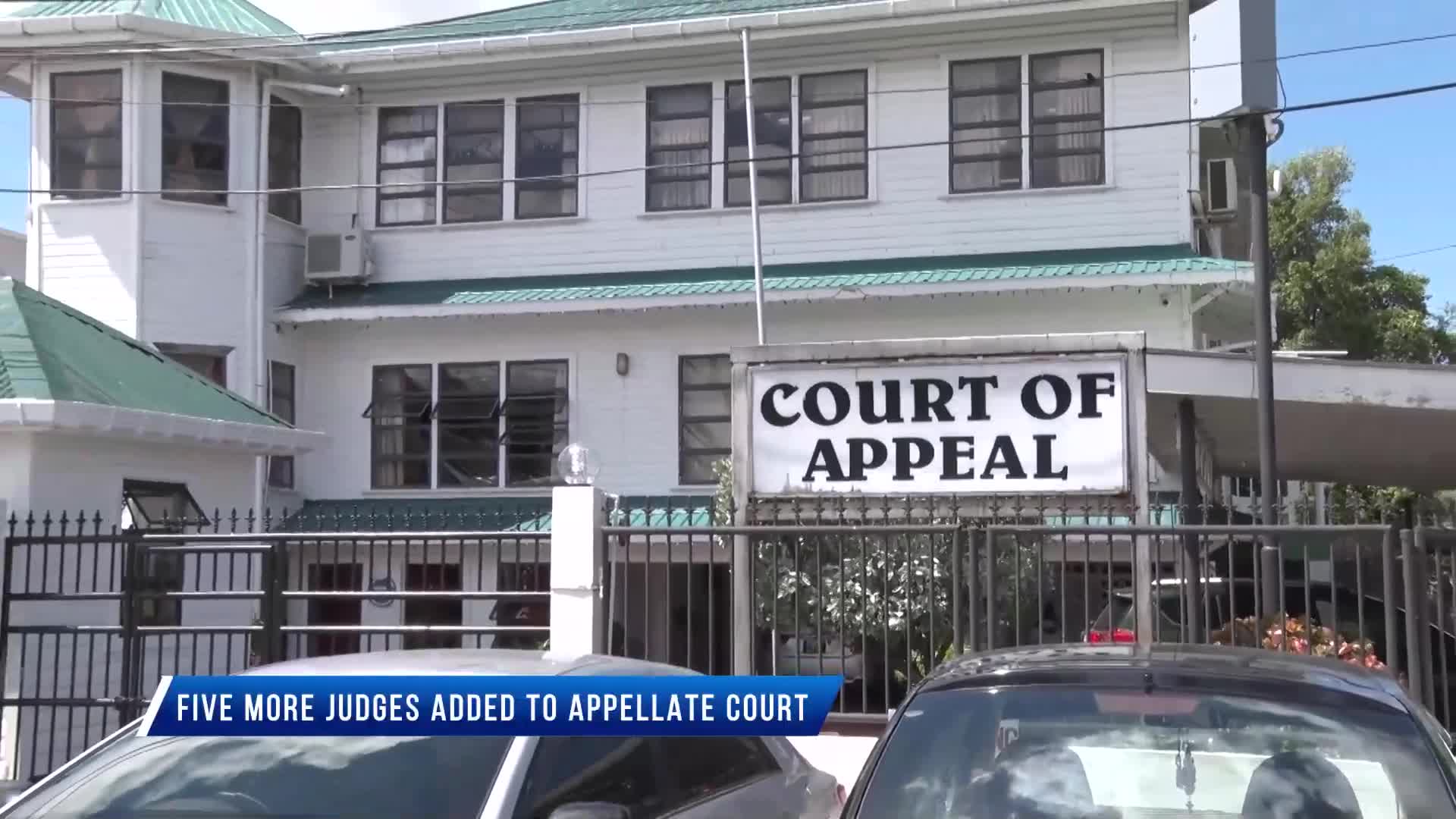Guyana News - Five more judges added to appellate court Thumbnail