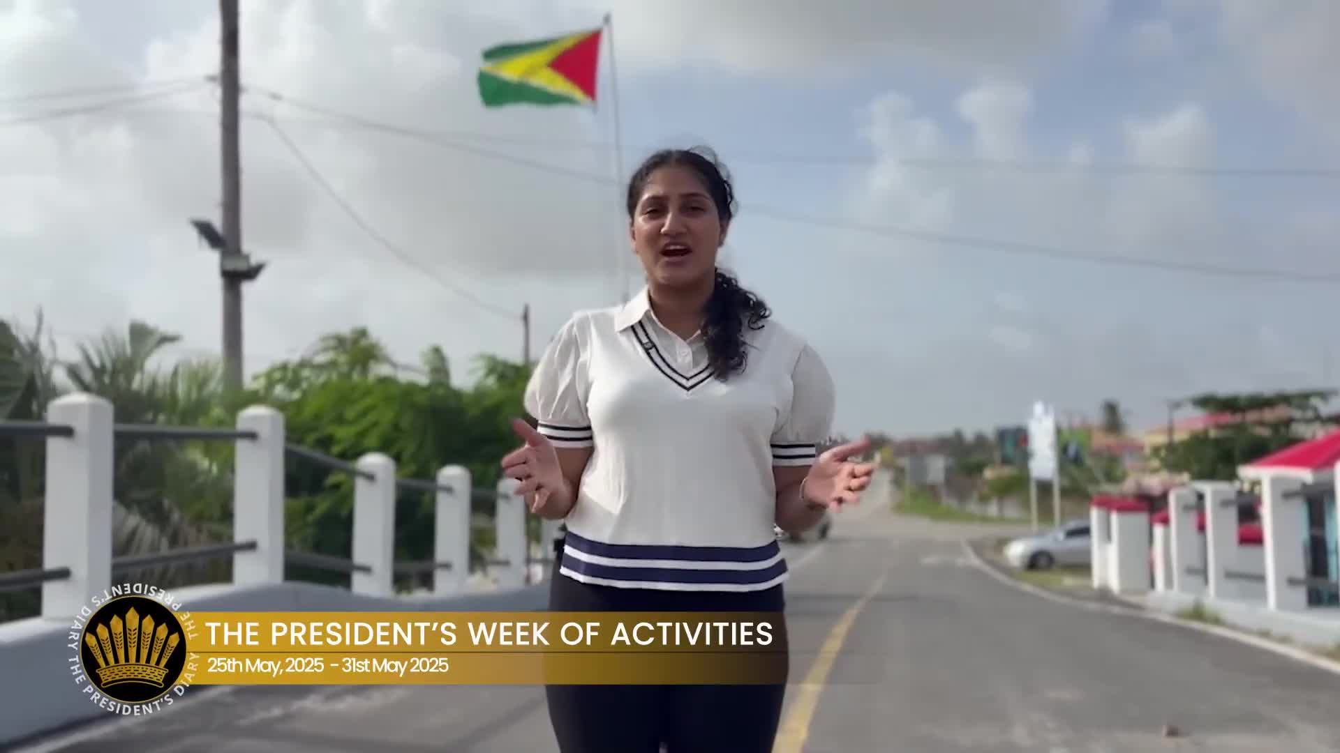 Guyana News - The President's Diary, where we look at His Excellency Dr Mohamed Irfaan Ali’s week of activities Thumbnail