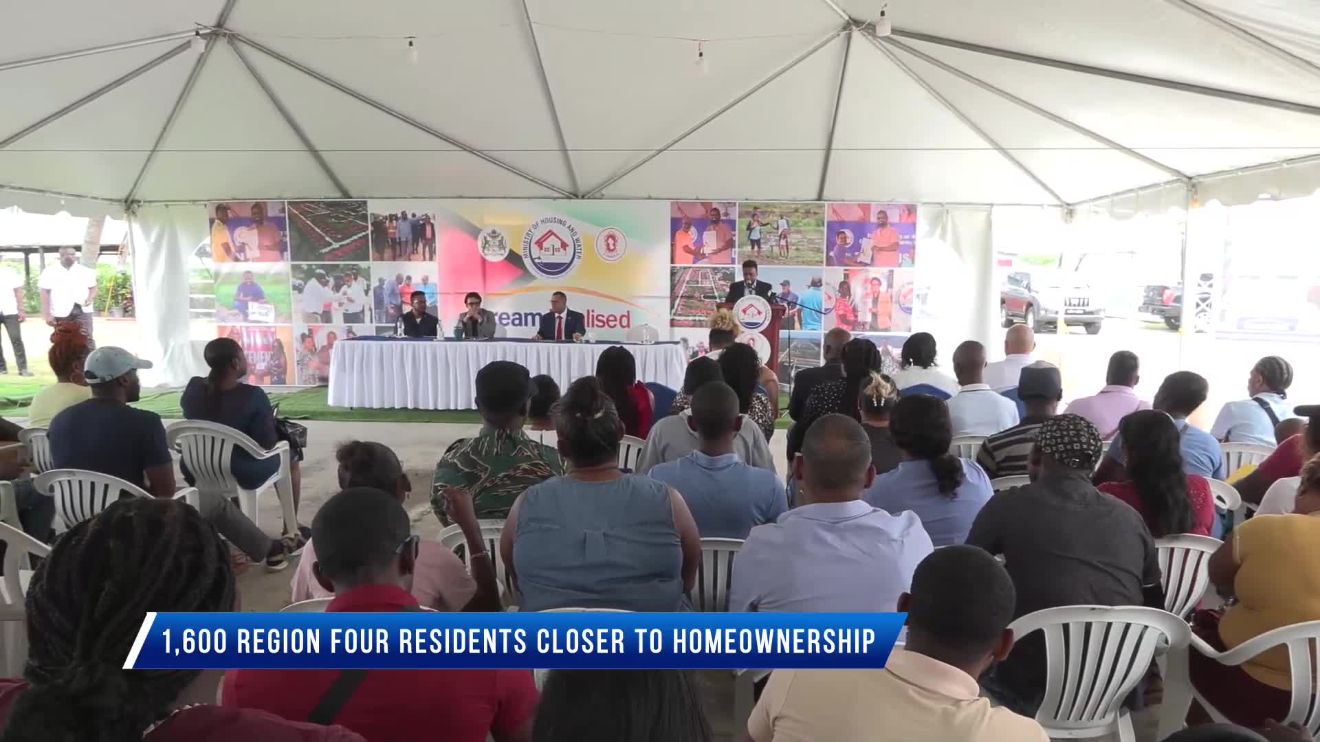 Guyana News - 1,600 region four residents closer to homeownership Thumbnail