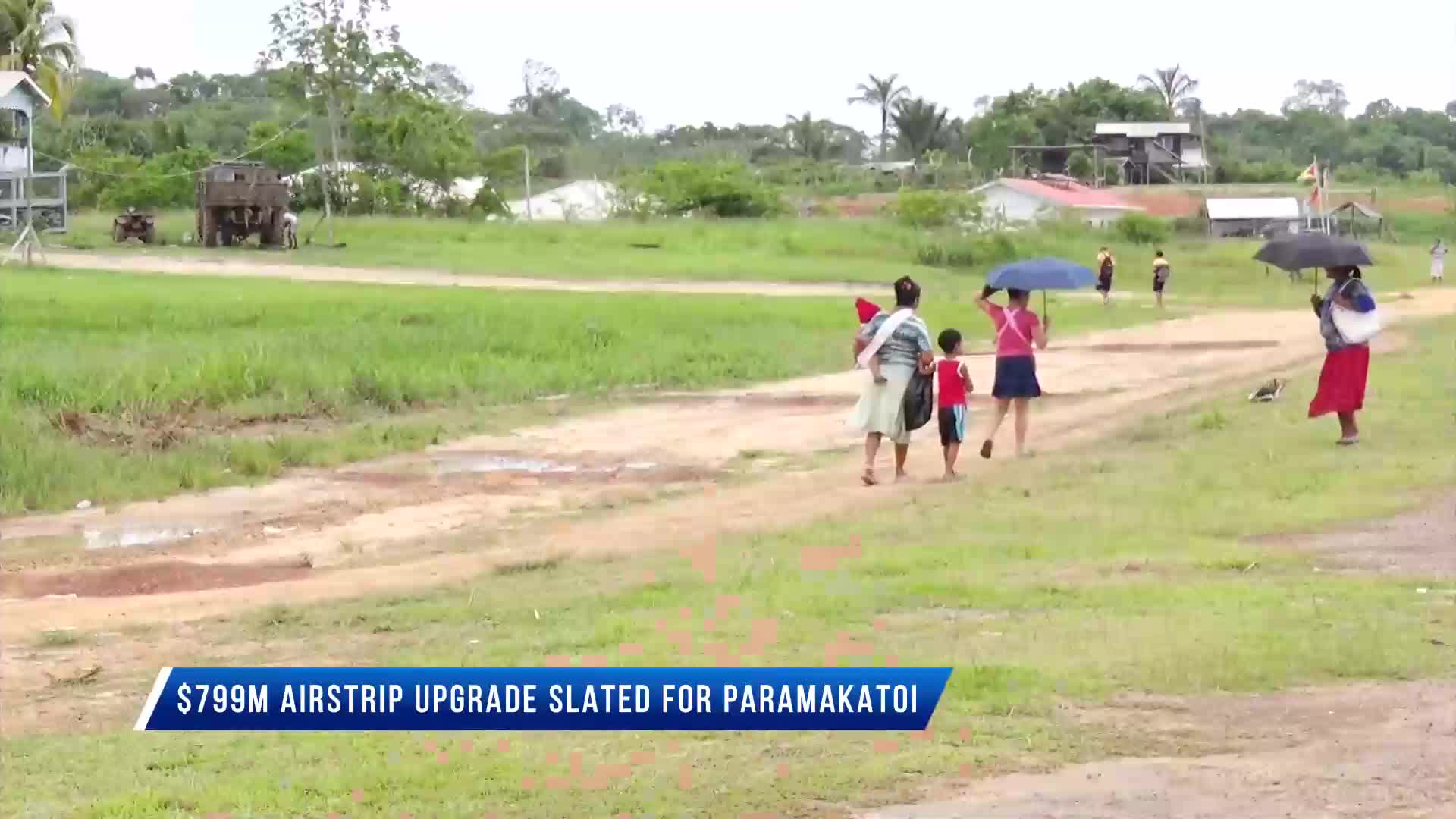 Guyana News - $799M airstrip upgrade slated for Paramakatoi Thumbnail